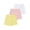 Yellow, variant on Infant Girls Clothes Baby Shorts 3-Pack Cotton Shorts Toddler Casual Shorts 3 6 9 12 18 24 Months 2T 3T Solid Color Shorts Pink