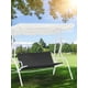 thumbnail image 4 of Muyoka Kyoffiie - Funda para asiento de columpio, resistente al agua, para silla de columpio, plegable, 600D, Oxford, resistente a los rayos UV, para muebles, a prueba de polvo, para patio o jardín Muyoka Hogar, 4 of 7