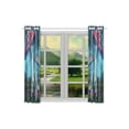 thumbnail image 3 of CADecor Alice In Wonderland Window Curtain Window Treatments Kitchen Curtains 26x39 inches, 2 Pieces, 3 of 3