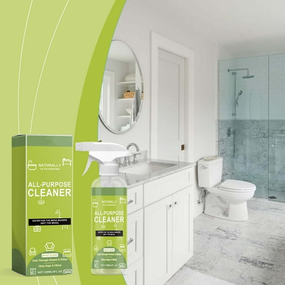 Multi-purpose Cleaner Oil Stain Cleaning Cleaner Household Multi-purpose Decontamination Mild Cleaner 120ml Multicolor