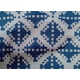 thumbnail image 4 of oneOone Cotton Poplin Fabric Check Kasuri Printed Craft Fabric BTY 42 Inch Wide, 4 of 4