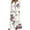 #5, variant on Pisexur Women's Long Sleeve Midi Dress Crewneck Loose Plain Casual Empire Waist Long Dresses with Pockets
