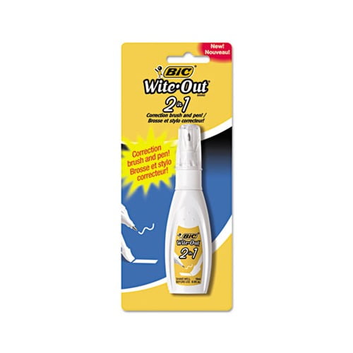Fry’s Food Stores - BIC® Wite-Out® 2-in-1 Correction Fluid, 0.5 fl oz