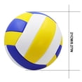 thumbnail image 3 of PONPRNGY 1 Pack Outdoor Volleyball, Recreational Beach Volleyball Bulk for Beginners, Competitive, Recreational Play Game, Indoor Gym Training, 3 of 6