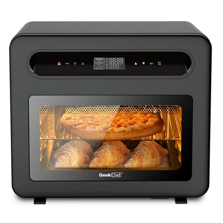 

Docooler Geek Chef Steam Air Fryer Toast Oven Combo 26 QT Steam Convection Oven Countertop 50 Cooking Presets with 6 Slice Toast 12 Pizza Black Stainless Steel. Prohibited from listing on