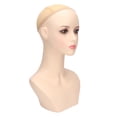 thumbnail image 1 of Female Mannequin Head, Bald  Make Up Manikin Head Stable  For, 1 of 8