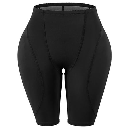 Shapewear Shorts Fort Women Shapewear Butt Lifting Panties Shapewear Shorts Padded Underwear Hip Pads Lightweight Shorts Plus Size Body Shaping Short Pants Jean Shorts Womens Stretchy Black XL