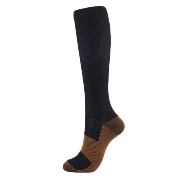 Calcetines de compresión con cremallera para hombre y mujer, medias ajustadas para prevenir las venas varicosas, La Bella Durmiente y las piernas, con punta abierta