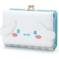 thumbnail image 1 of Cute Cartoon Cinnamoroll Small Wallet Short Ladies Girls Purses Pu Leather Trifold Wallets Women Money Bag, 1 of 5