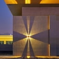 thumbnail image 1 of MEC SOL MEC07 Solar Outdoor Wall Light Warm White Column Design, 1 of 5