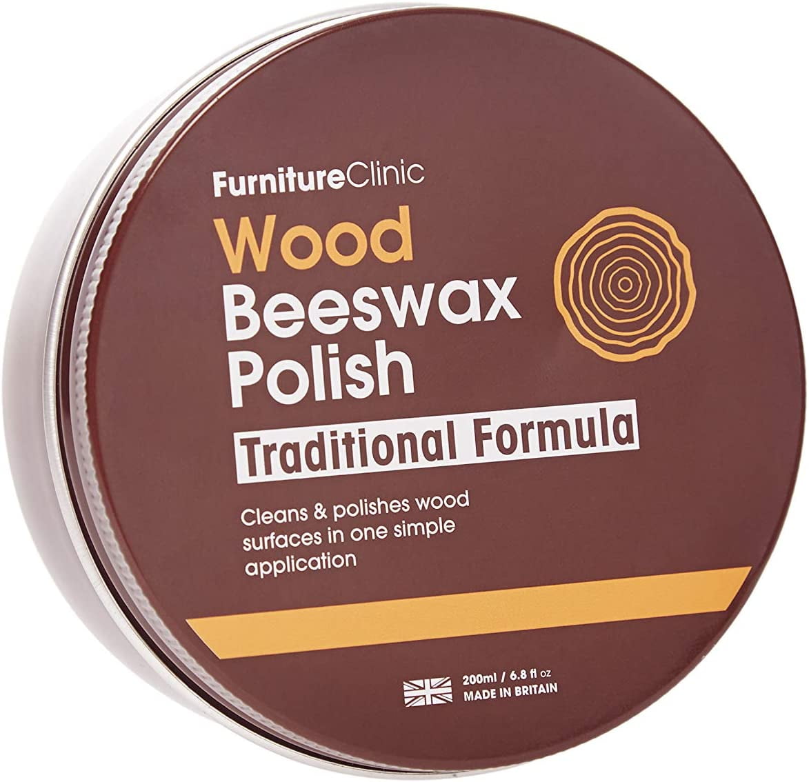 Furniture Clinic Traditional Beeswax Polish for Wood & Furniture