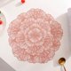 thumbnail image 2 of Mantel individual de estilo europeo en PVC dorado hueco, tapete antideslizante para mesa de comedor diario, accesorios de cocina o, 2 of 5