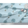 thumbnail image 2 of Soimoi Silk Fabric Tree Block Print Fabric by Yard 42 Inch Wide, 2 of 3
