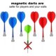 thumbnail image 2 of 24 Pieces Magnetic Darts Safety Plastic Darts Replacement Dart For Boys Girls And Adults Target Game Toys, 2 of 5