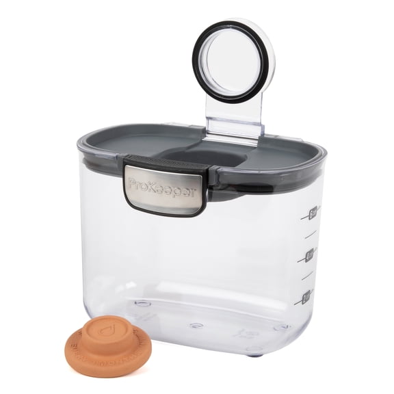 Brown Sugar ProKeeper Airtight Container With Terra Cotta Stone for Food Storage, Made for Pantry Organization and Food Storage