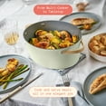 thumbnail image 5 of Beautiful 10 in 1, 6 Qt Electric Multi-Cooker, Sage Green by Drew Barrymore, 5 of 20