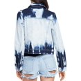 thumbnail image 2 of Rachel Roy Womens Chich Hippie Tie Dye Denim Vest, Blue, Small, 2 of 2