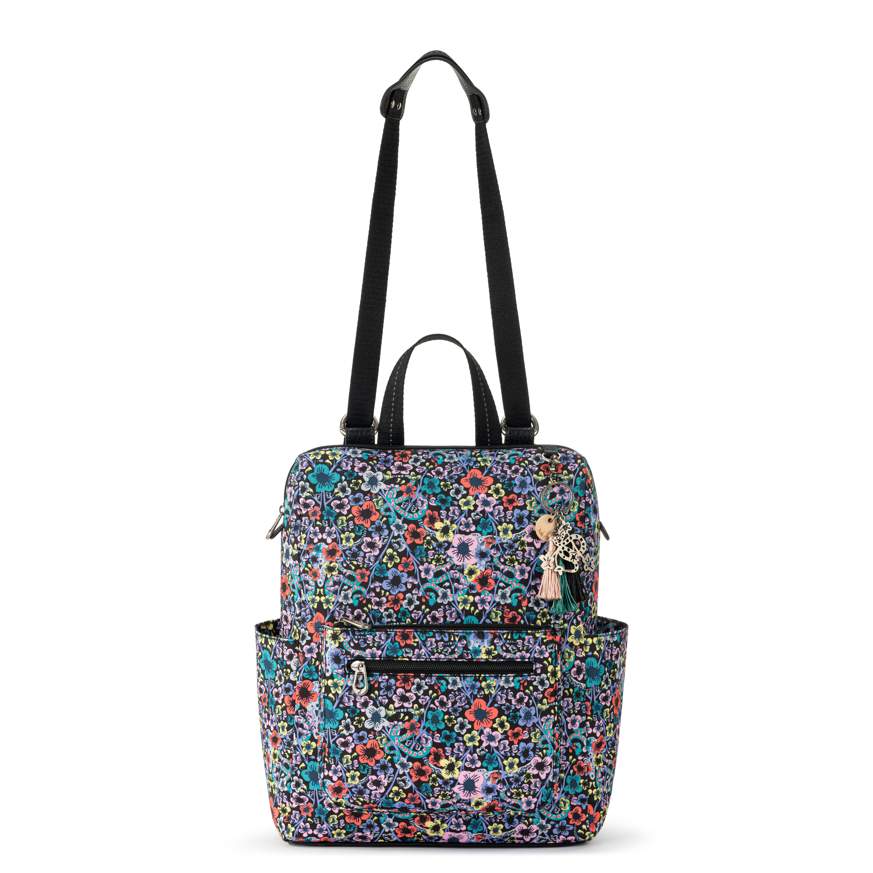 Sakroots Loyola Convertible Backpack , Repreve EcoTwill