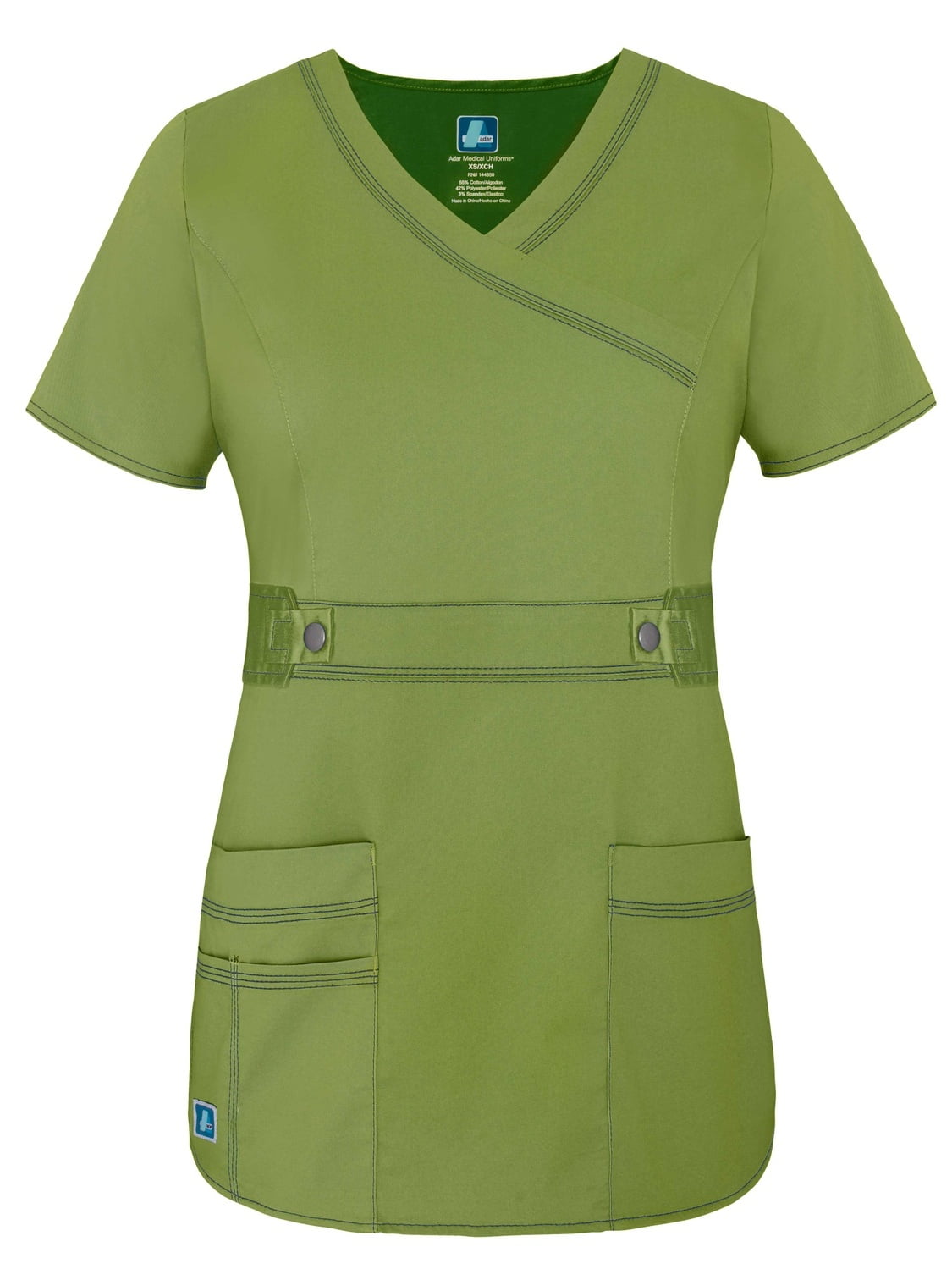 Adar Uniforms Womens PopStretch Junior Fit Taskwear TabWaist