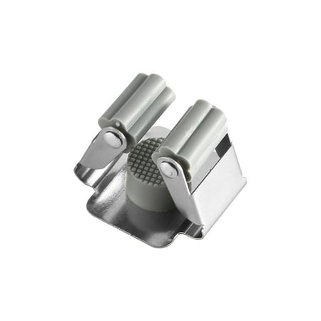 

HSMQHJWE Tool Holder - 304 Stainless Steel Prevents The Mop Holders From Rusting - Reliable Clamping Effect Thanks to Flexible Black Wheels