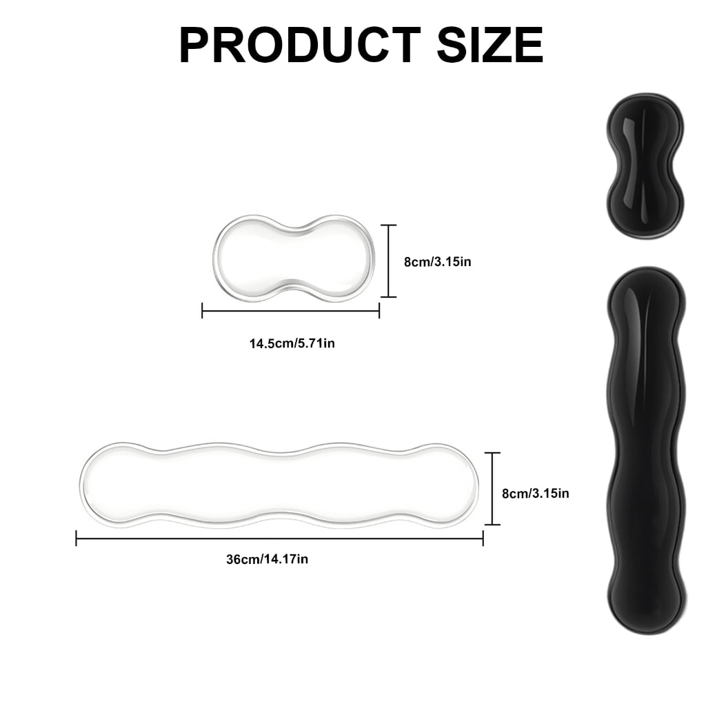 Soft Silicone Wrist Rest Pad Set for Keyboard and Mouse, Ergonomic For Fatigue Relief for Office Workers and Gamers