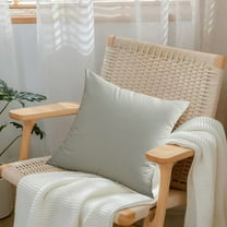 Tupukom Throw Pillow Covers, Buffalo Check Plaid Fall Pillow Covers Farmhouse Rustic Pillow Cases, Cotton Linen Throw Pillow Covers Cushion Case for Home Decor Car Bed Sofa Couch