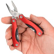 11-in-1 Pocket 3 Multitool, Folding Utility with Carry Pouch, Black