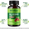 thumbnail image 3 of NATURELO Melatonin Gummies for Kids – Non-GMO, Gluten-Free, Soy Free - Strawberry Flavor - Gentle Sleep Supplement - 60 Vegetarian Gummies, 3 of 8