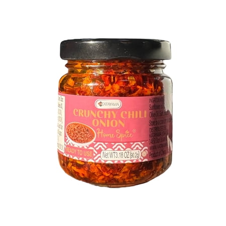 Katayama Mini Crunchy Chili Onion Oil – Spicy Umami Topping 3.18oz
