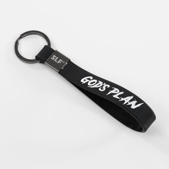 God's Plan Silicone Keychain