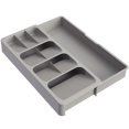 thumbnail image 2 of Cutlery Organizer in Drawer Detachable Cutlery Organizer Holder Tray Durable Cutlery Utensil Organizer Sturdy Silverware Organizer Storage Tray for Kitchen Drawer Holding Flatware, 2 of 10