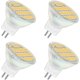 thumbnail image 1 of MR11GU412VLED4WVarmvit3000K,350LM,120°35mmMR1135WHalogenekvivalent,ACDC24V12VGU4InfälldLEDSpotlight,4st, 1 of 4