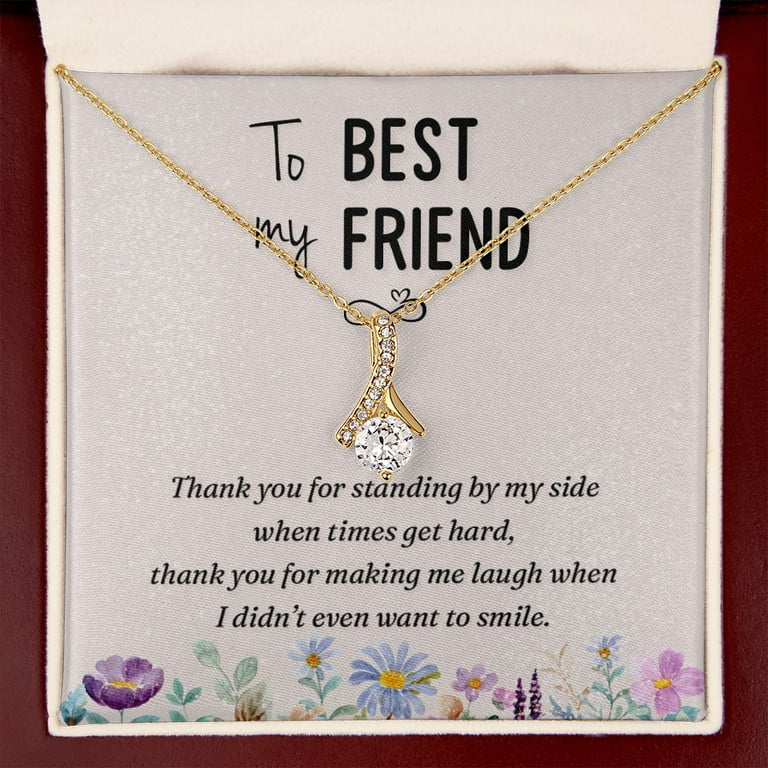 Thank you message for a best sale necklace