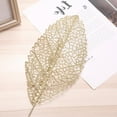 thumbnail image 4 of Christmas Glitter Hollow Leaves Artificial Tree Branch DIY  Tree Wreath Hanging Decorations Pendant Scrapbooking for Party Home Wedding, 4 of 9