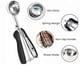 thumbnail image 3 of Cuchara para Helado de 5 cm, Juego de Cucharas para Helado con Gatillo Juego de Cucharas para Galletas Reutilizables de Acero Inoxidable, Cuchara para Galletas Cucharas esféricas con Gatillo, 3 of 5