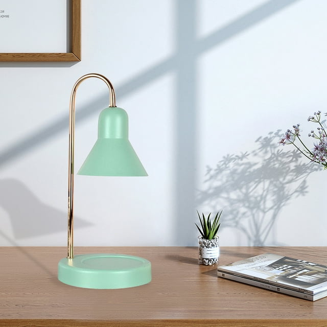 TIMIFIS Modern Understandable Aromatherapy Wax Melting Lamp Bedside Candle Melting Lamp Understandable No Unpleasant Gas Temperature Regulating Small Night Lamp -