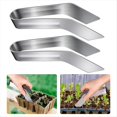 thumbnail image 2 of Nuevos Alicates para Trasplantar Plántulas de 2 Piezas, Alicates para Trasplantar Plantas de Jardinería de Acero Inoxidable para Reducir el Daño una las Raíces, 2 of 5