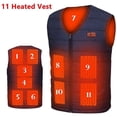 thumbnail image 1 of Chaleco térmico para mujeres y hombres, chaqueta térmica inteligente, batería no incluida Kuyhfg Bienvenido a Kuyhfg, 1 of 5