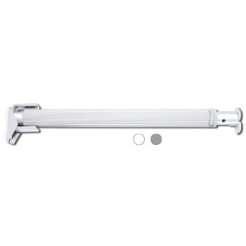 Wedgit White Maxi Twist Tight Adjustable Sliding Window Door Security Bar Extends From 25 To 42 Com Wedgit White Maxi Twist Tight, Sliding Glass Door Security Bar White Color