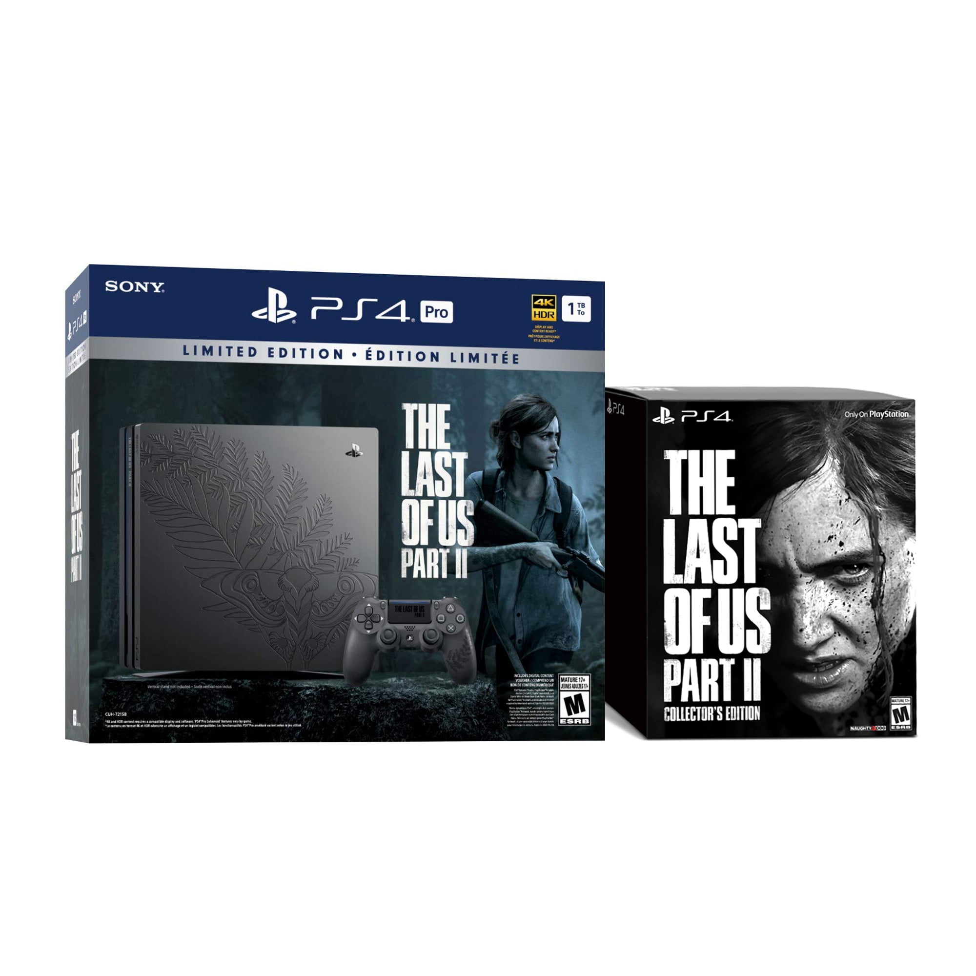 PlayStation 4 Pro Limited Edition The Last of Us Part 2 Bundle 
