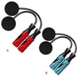 thumbnail image 6 of TureClos Jump Rope Adjustable Cordless Skipping Rope with 2 Bearing Weighted Ball for Training Fitness, Red, 6 of 10