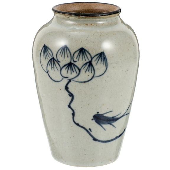 ifundom Decorative Ceramic Plant Pot with Unique Design for Home and Garden