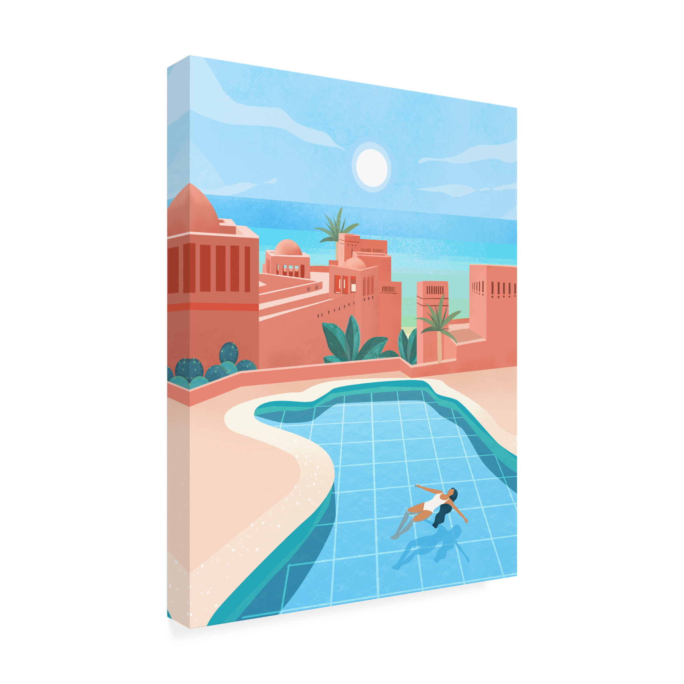 Trademark Fine Art Petra Lizde Tenerife Canvas Wall Art