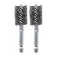 thumbnail image 1 of Wicked Professional ID Copper Pipe Cleaner Wire Bore Replacement Brushes - 2 ea (3/4"), 1 of 6