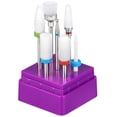 thumbnail image 1 of Brocas de cerámica para uñas, brocas profesionales para quitar cutículas de Gel, herramientas de taladro de uñas de carburo de tungsteno de diamante para manicura, pedicura, uso doméstico, gran regalo Adepaton CDWJ072, 1 of 4