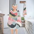 thumbnail image 3 of Stripe Stitch Pattern Boho Kid Bath Towels Bath Beach Towel Super Soft and Absorbent for Kid Girl Boy Babie Toddler Infant, 3 of 6