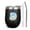 Matte-black-1, variant on 12oz Easter Egg Tumbler with Lid & Straw, Insulated Stainless Steel Wine Cup, [Easter Theme] Print