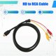 thumbnail image 5 of HDMI-Compatible To RCA Cable for TV HDTV, 5 of 5