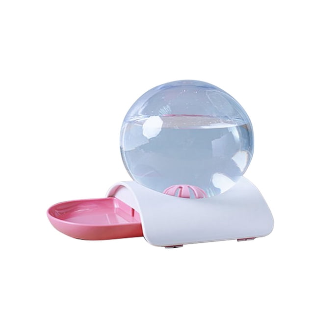 Methold Dispensador automático de agua para mascotas de 2,8 l, sin bola de boca húmeda, cuenco grande para beber, alimentador de agua para Suministros para gatos