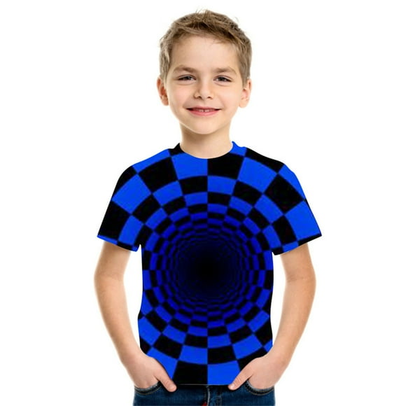 iTNHFP Boys T Shirts Toddler Boys Girls Shirt Fashion Cool 3D Prints Shirt Trendy Kid Shirt Kid T Shirt Funny Youth Shirt Top 565
